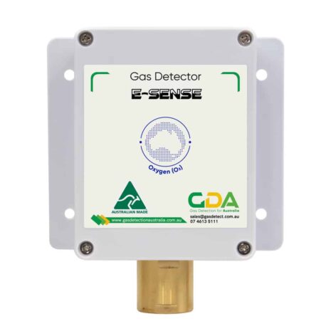 E-Sense Oxygen (O2) Electrochemical Gas Detector 0-25% vol.